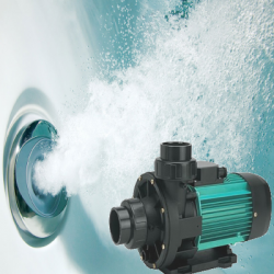 Electric pumps and swimming pool systems