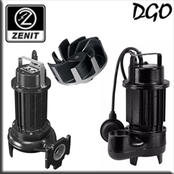Zenit - Sommerse per fognature girante vortex serie DGO