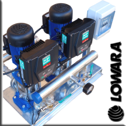 Lowara - Gruppi inverter a due elettropompe verticali SV