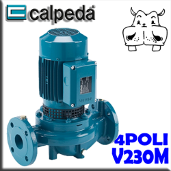 Calpeda - Pompe di circolazione circolatori acqua in-line monofase 4 poli