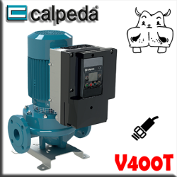 Calpeda - Pompe di circolazione circolatori acqua in-line tecnologia inverter 