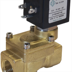 Elettrovalvole in ottone a solenoide