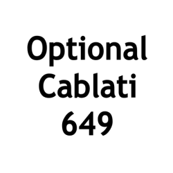 Optional for the 649 panel