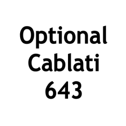 Optional for the 643 panel