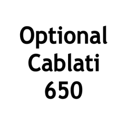 Optional for the 650 panel