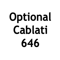Optional for the 646 panel