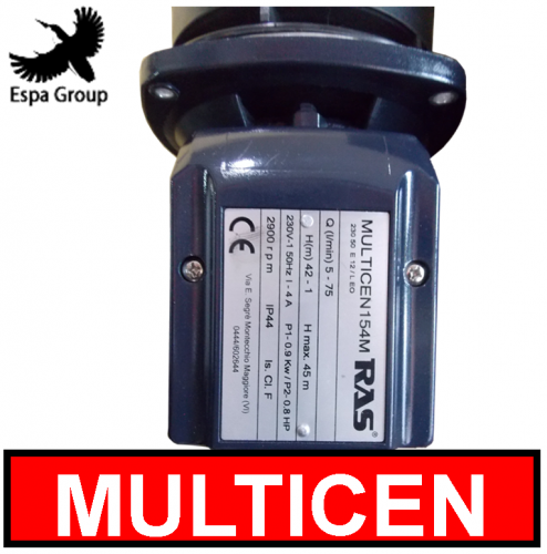 Multicen 153M 154M surface electric pump in cast iron 2