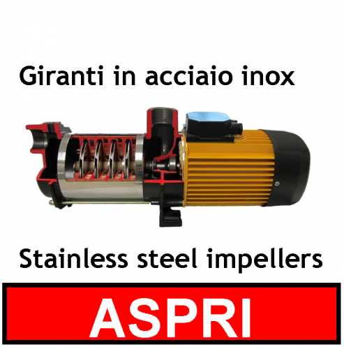 Aspri 45 Espa - Multistage self-priming water pumps 2