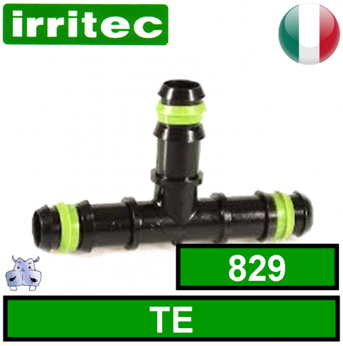 Raccordo TE con anello di sicurezza Irritec art.829