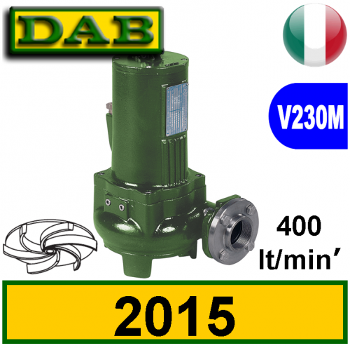 Dab Feka 2015.2M submersible pump for sewage 2