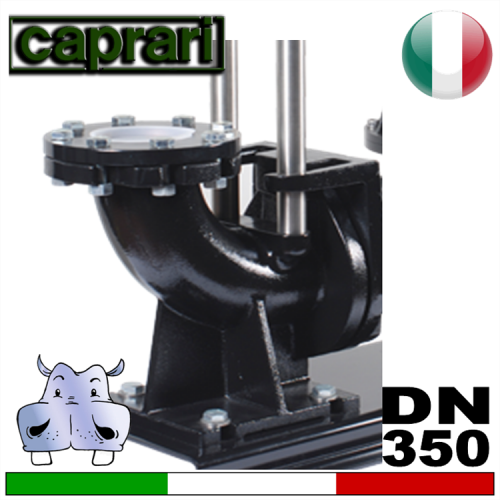 Caprari - lifting & lowering device for DN350 sewage pumps