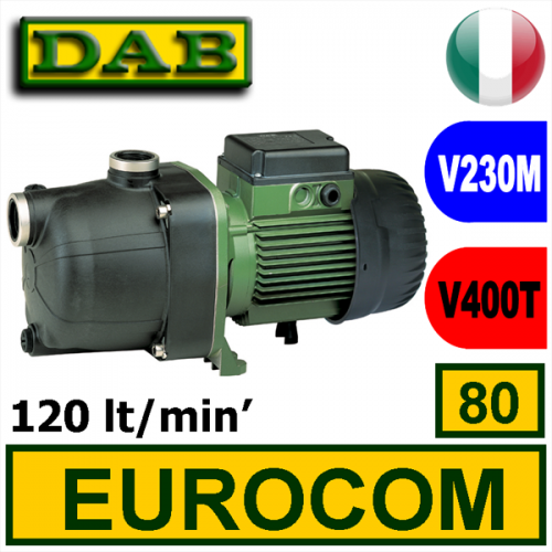 Dab Eurocom 80 Horizontal silent centrifugal multistage pump