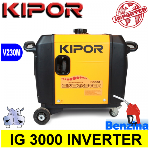 Portable generator - Inverter - Kipor IG 3000 2,52KW 2520W  2