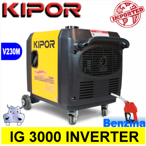 Portable generator - Inverter - Kipor IG 3000 2,52KW 2520W  3