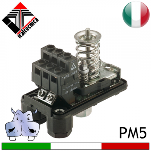 PM Italtecnica Pressure switches for water system applications 2