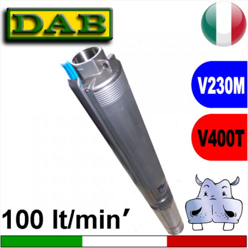 Pos.04 Dab S4D - 4OL sub pump + motor (uncoupled)