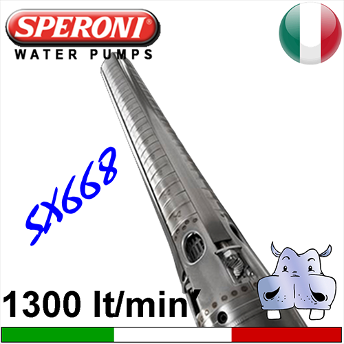 Speroni - SXT668 submersible hydraulic parts