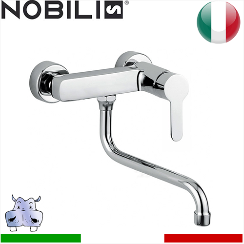 Miscelatore rubinetto monocomando Lavello lavandino a parete Nobili ABC