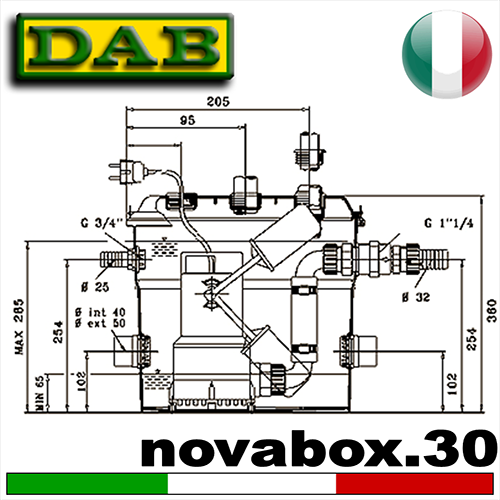 Dab Novabox automatic lifting stations for domestic waste water  3