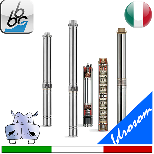 BBC - IDROSOM 250 - Electric submerged wells pumps - Hydraulics side and motor 2