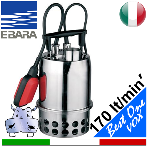 Ebara BEST ONE VOX submersible pump for drainage