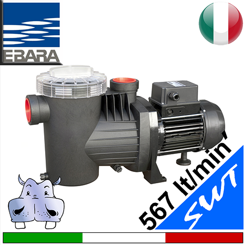 Ebara - Elettropompa monofase mod. SWT per piscine di piccole e medie dimensioni