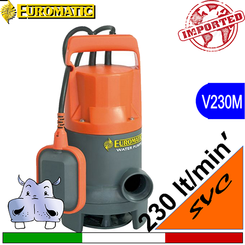 Euromatic SVC waste water, sewage pumps - Dirty water submersible pump