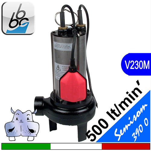 BBC - Semisom 390.0 sewage and drainage submersible pump