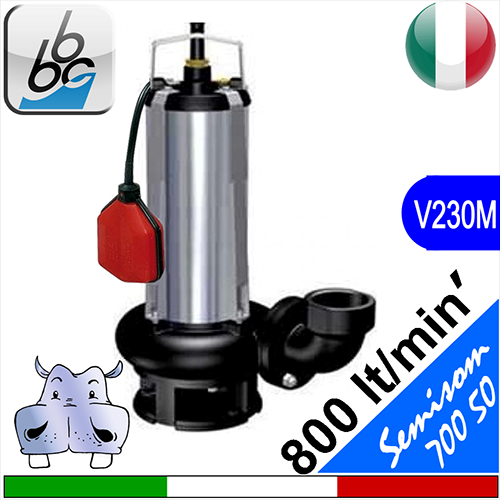 BBC - Semisom 700.50 sewage and drainage submersible pump