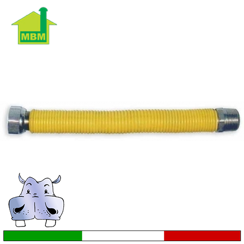 Flessibile inox MF estensibile per gas