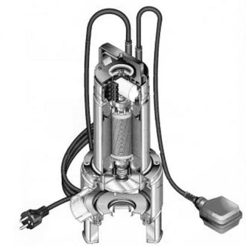 Lowara - DOMOVX Submersible pump for wastewater - vortex impeller, electric float switch 5