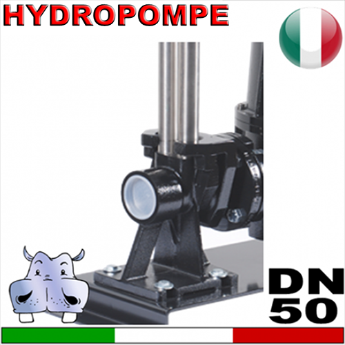 Hydropompe - Automatic coupling system for DN50 2 holes