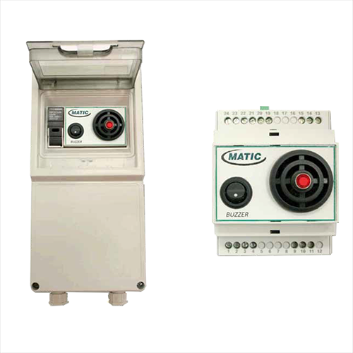 Matic acoustic-luminous signaler - alarm and led 2