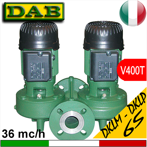 Pompa Circolatore doppio gemellare Dab DKLM-DKLP DN65