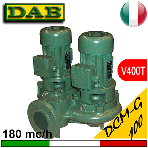 Pompa Circolatore in linea gemellare Dab DCM-G DN100