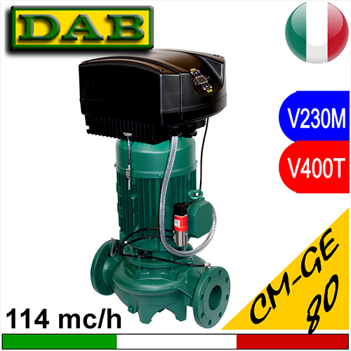 Pompa Circolatore elettronico in linea Dab CM-GE DN80