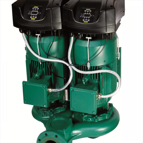 Pompa Circolatore elettronico in linea doppio gemellare Dab DCM-GE DN100 2