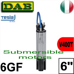 Dab - 6GF 6” submersed electric motor