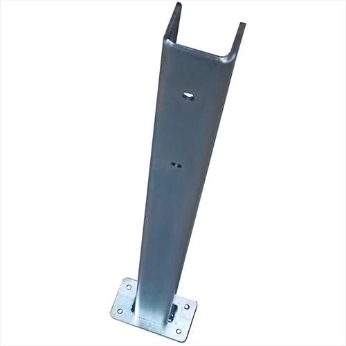 Support bracket in galvanized steel for control panel in booster units 2