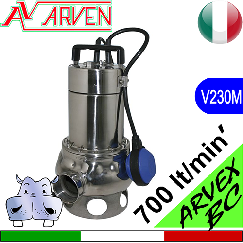 Arven - Arvex BC single-phase sewage wastewater pumps 
