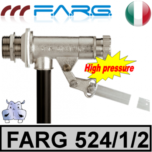 Rubinetto a galleggiante Farg per alte pressioni art.524.1, 524.2 2