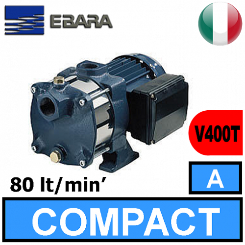 Ebara Compact A Horizontal centrifugal pump - three-phase power supply