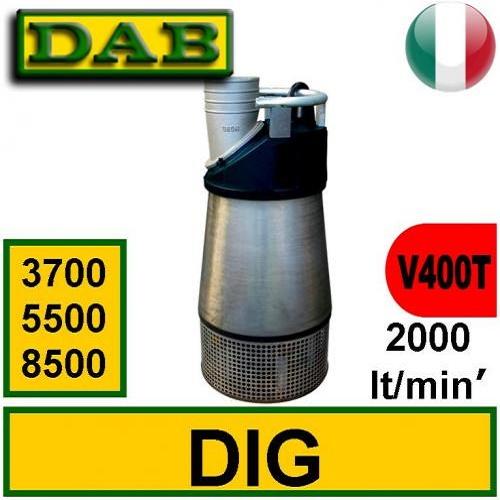 DAB DIG 3700:8500 submersible drainage pumps