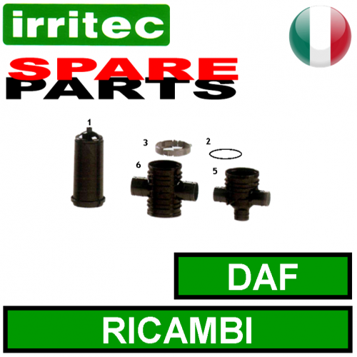 Ricambi per filtri DAF