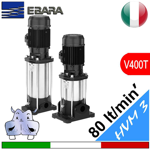 Ebara HVM 3 three-phase multistage vertical pumps
