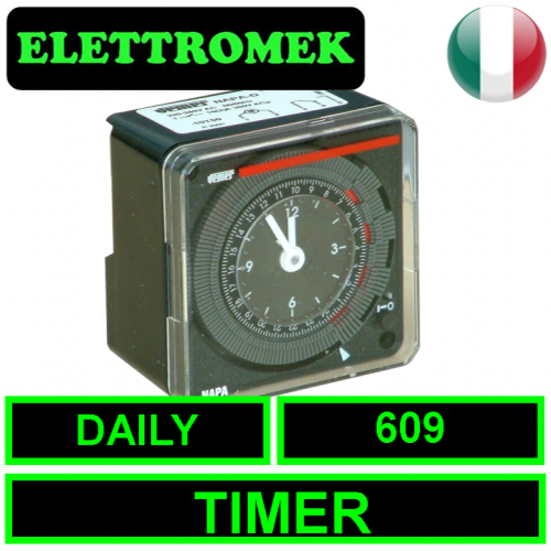 Kit Timer 72x72 per art.609