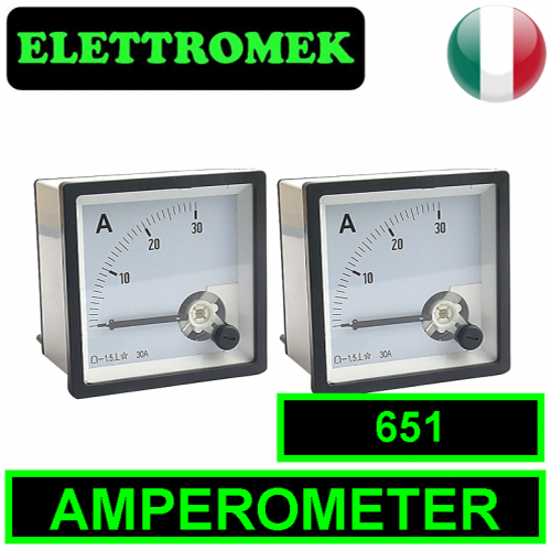 Kit 2 Amperometri per art.651