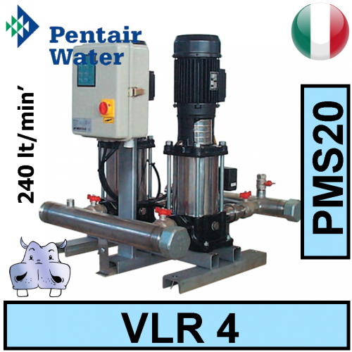 Pentair PMS20.VLR.4 (V230M) PMS20.VLR.4 (V400T) booster sets