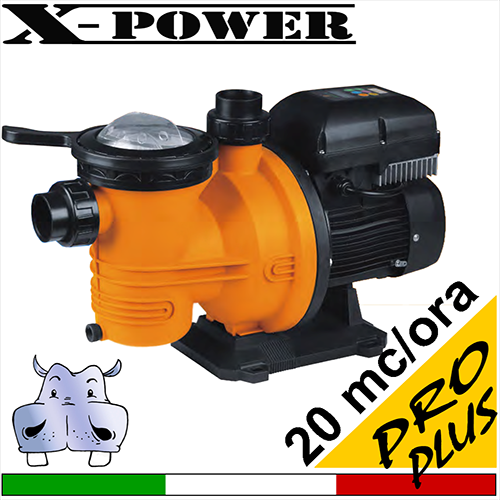X-power Elettropompa per piscine X-power Proplus pompa con inverter integrato