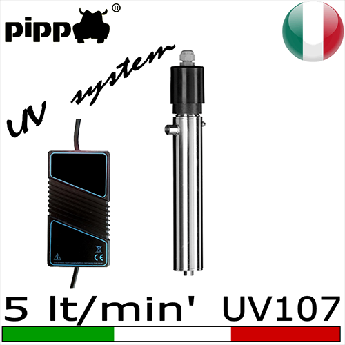 Debatterizzatori acqua potabile raggi UV - serie 107